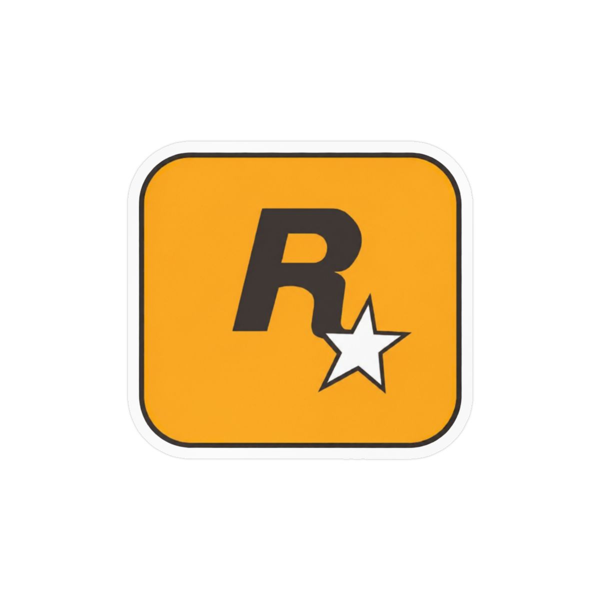 Rockstar Games Bold Vinyl Stickers | Gaming Decals