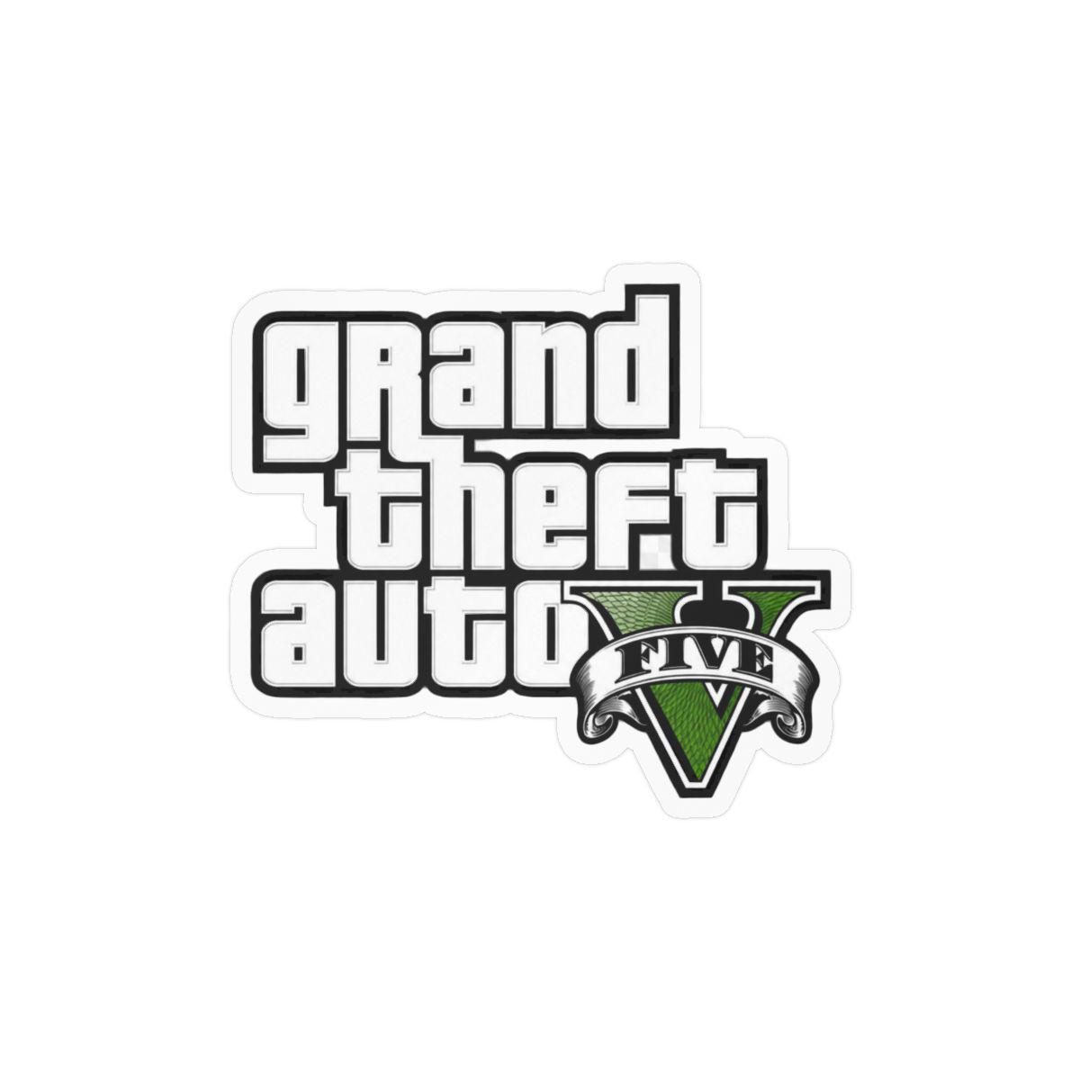 Rockstar Games N.W.A Parody Funny Sticker | Bold Vinyl Decal