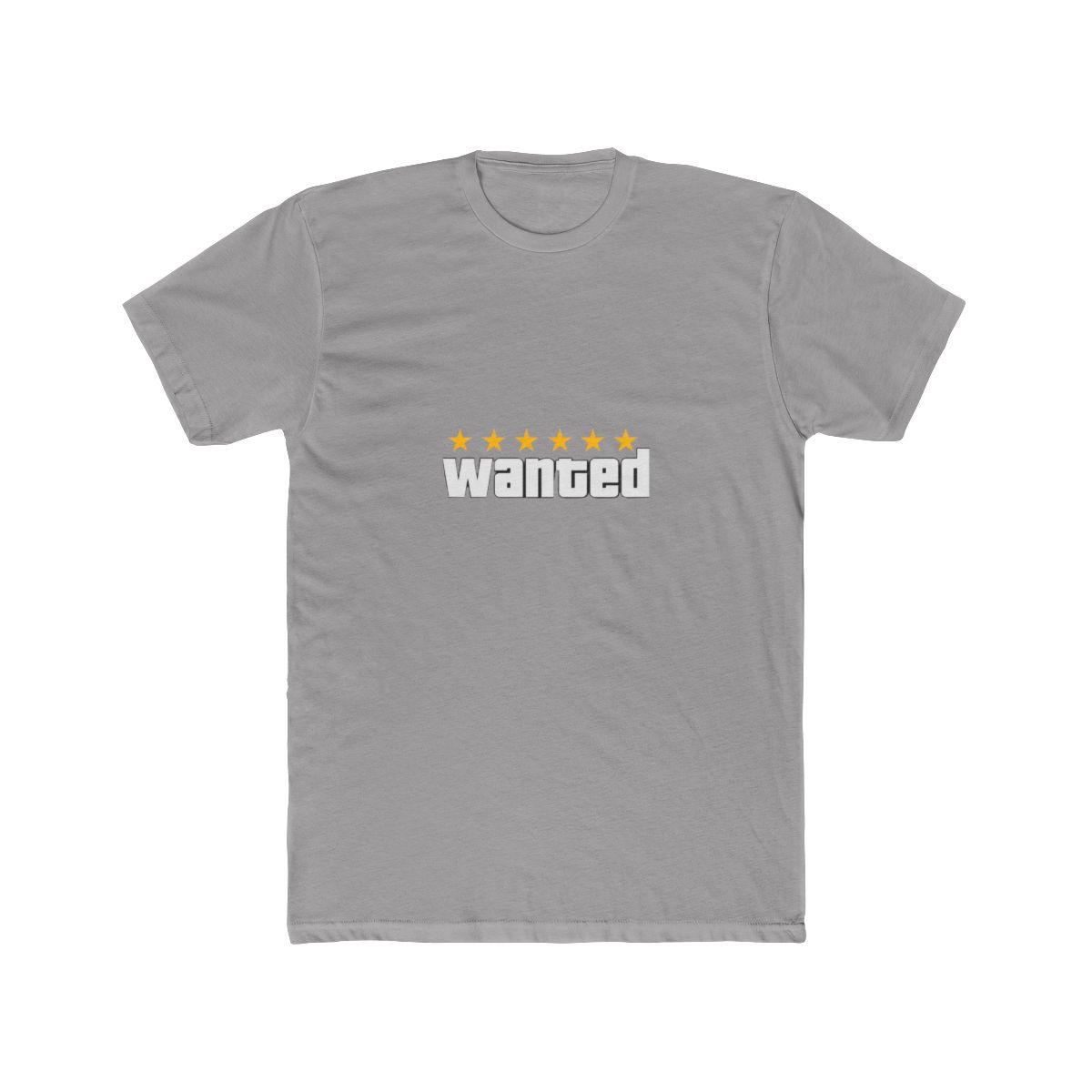 GTA 5 Star Wanted Level Bold Gamer T Shirt - Grand Theft Auto Fan Gift - Official t-shirts merchandise