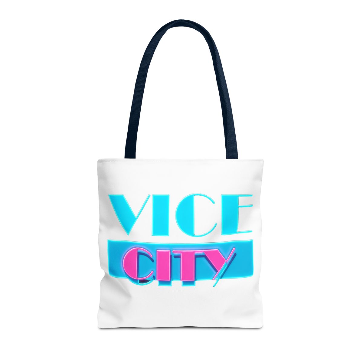 Vice City Retro Neon Bags | GTA Gaming Reusable Carryall - alternate angle 3, merchandise