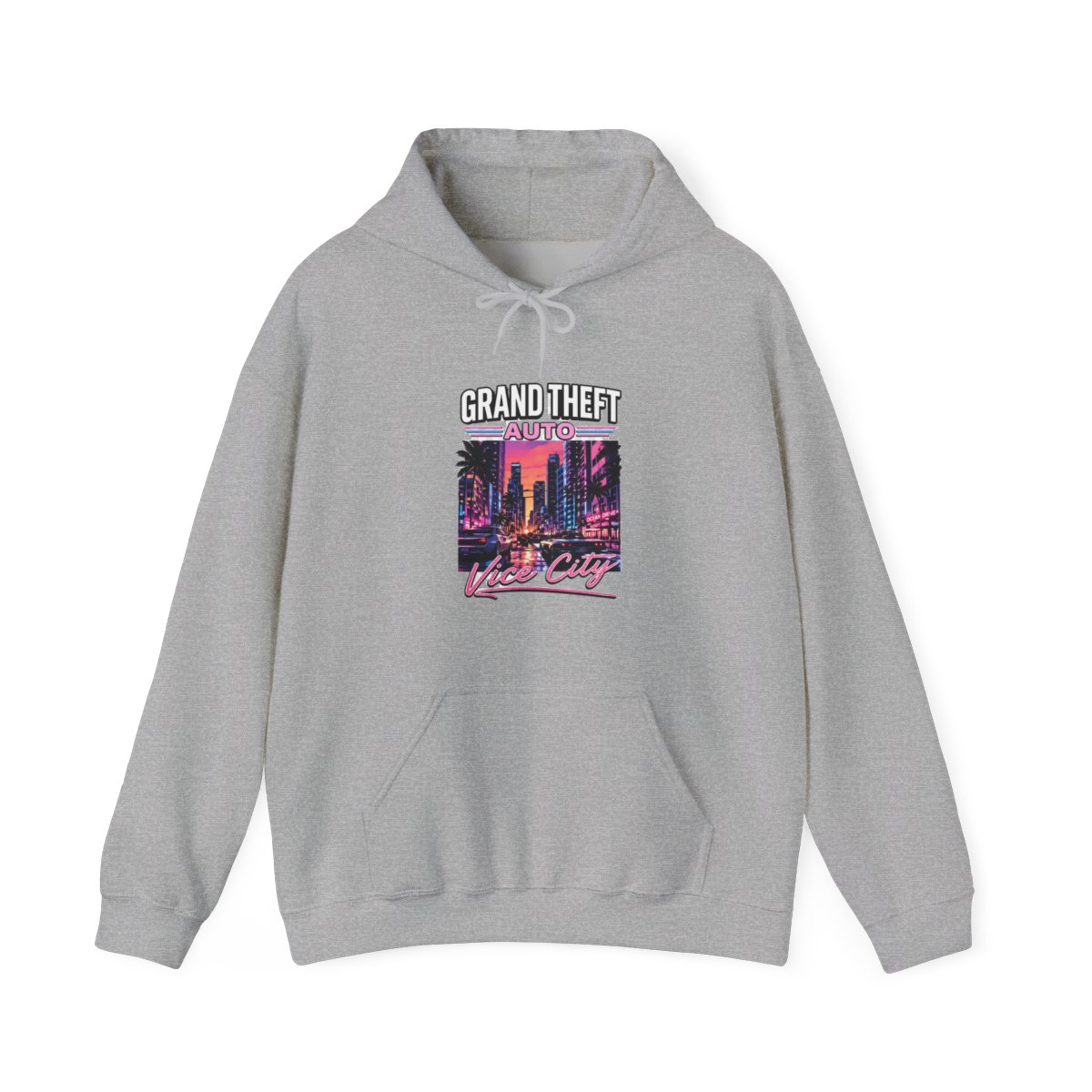 GTA Vice City Retro Gaming Hoodie - Nostalgic Gamer Gift - Official hoodies merchandise