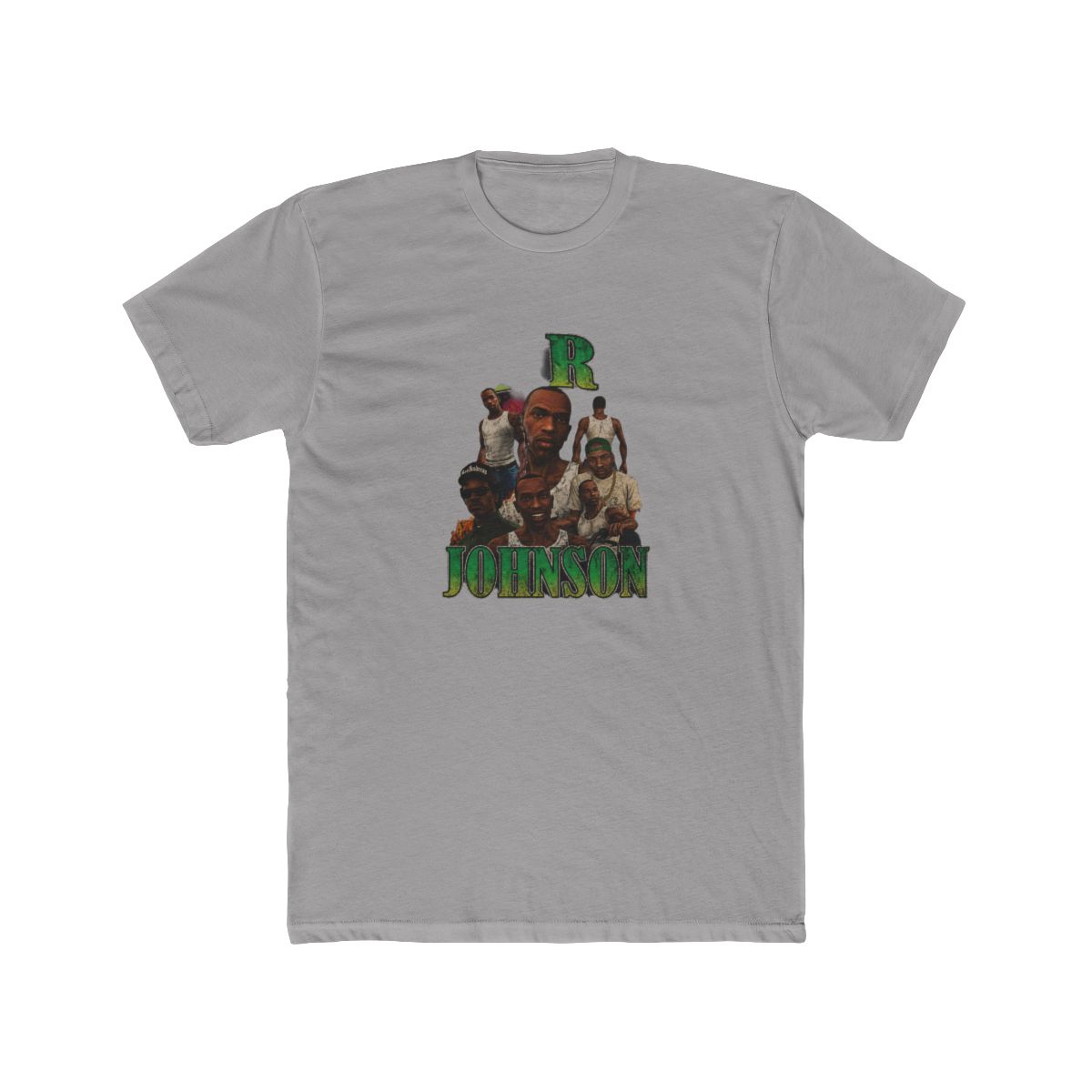 CJ Carl Johnson 'Follow the Damn Train' Meme Vintage T Shirt - GTA Gamer Gift - Official t-shirts merchandise