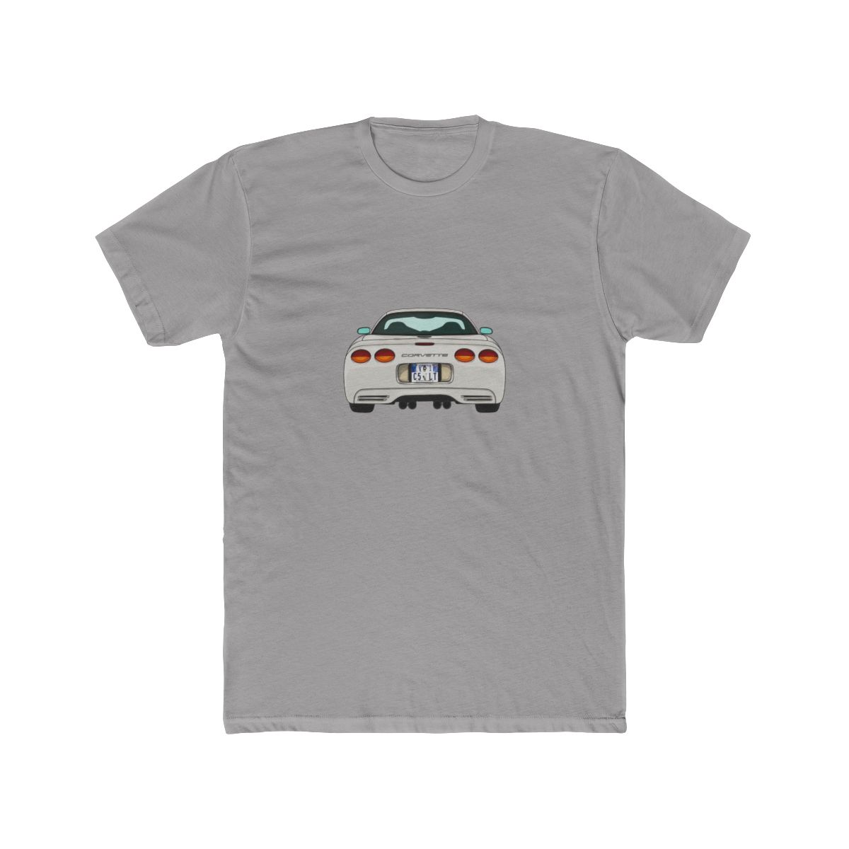 White Chevrolet Corvette C5 Graphic T Shirt - Classic Car Enthusiast Gift - Official t-shirts merchandise