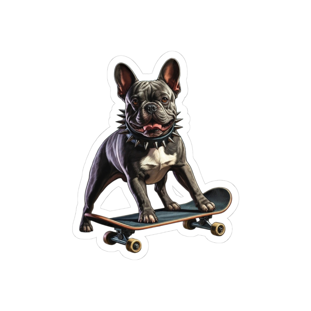 Frenchie skater gta Sticker - Official stickers merchandise