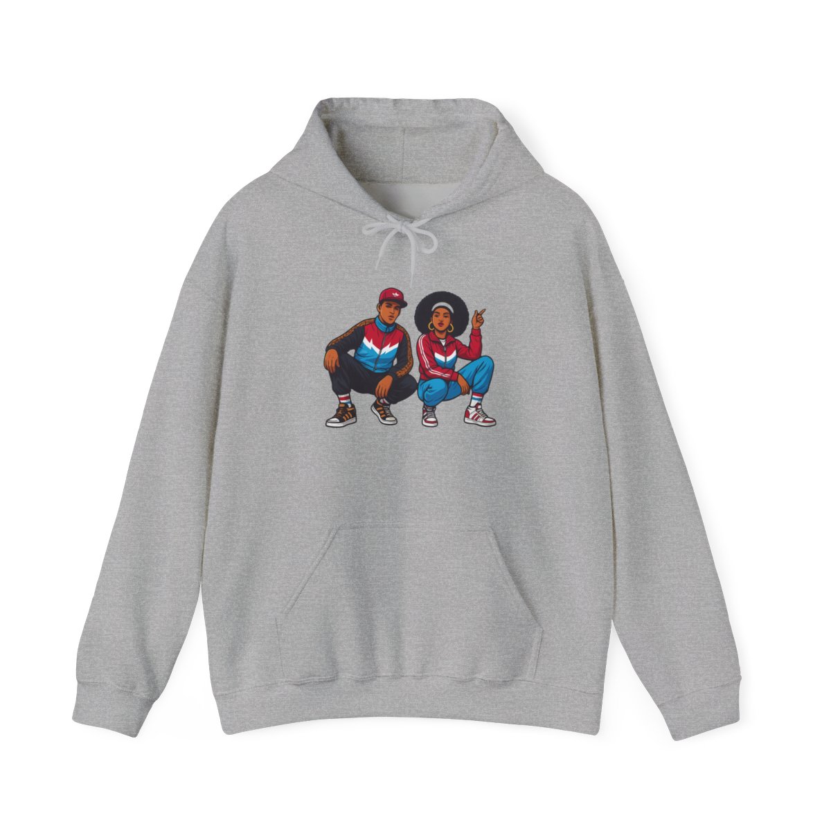1980s B-Boy FlyGirl GTA Style Hoodie