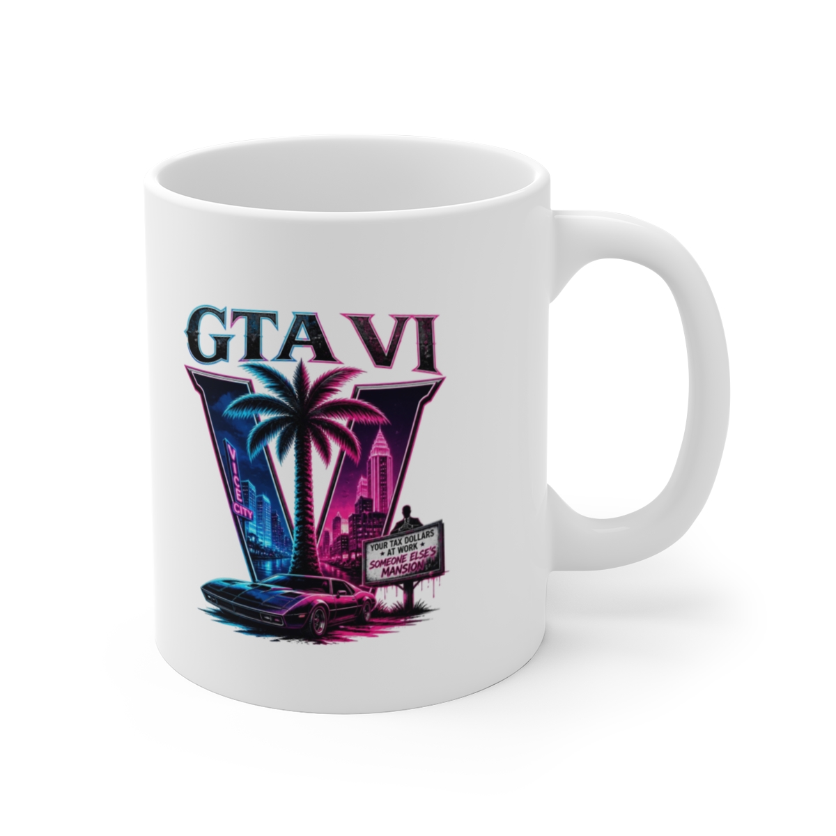 GTA VI "GTA VI" White Mug