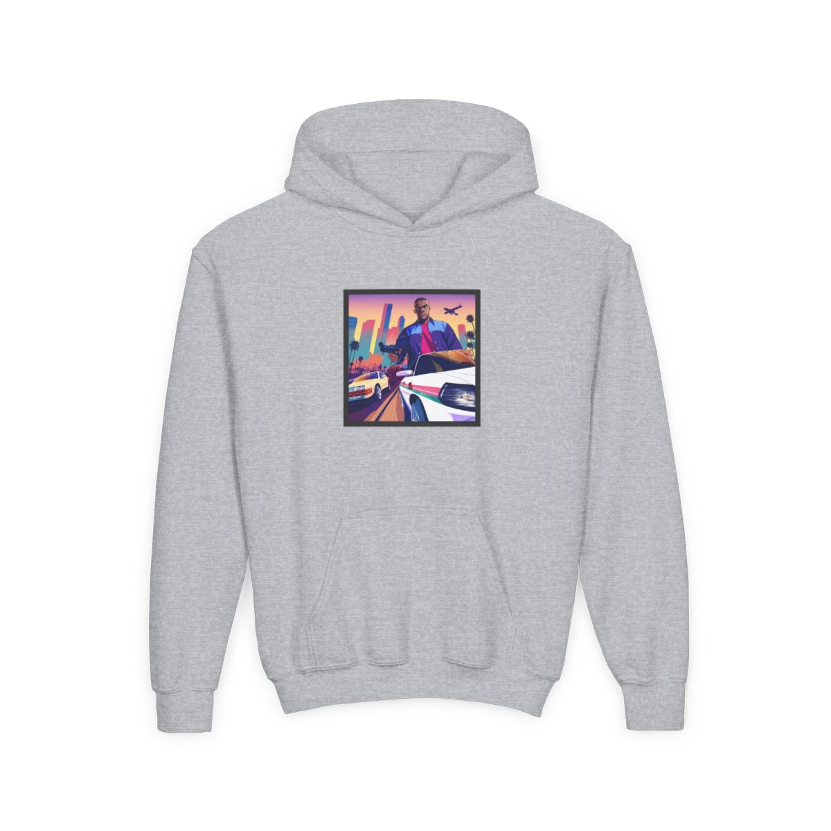 Gta Hoodie Two Tone Kids Hoodie | GTA VI